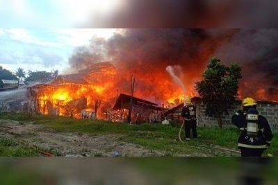 Fire destroys 229 houses, injures 7 in Zamboanga