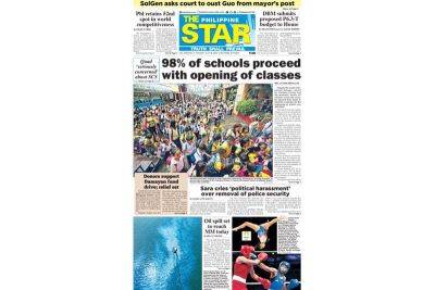 The STAR Cover (June 30, 2024) - philstar.com