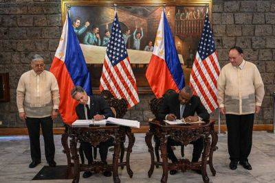 Blinken, Austin hold defense talks with Philippine counterparts