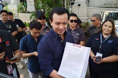 Sara Duterte - Ian Laqui - Paolo Duterte - Antonio Trillanes Iv - Michael Yang - Trillanes files drug smuggling, graft charges vs Paolo Duterte, 9 others - philstar.com - Philippines - city Valenzuela - city Davao - city Manila, Philippines