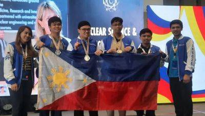 Filipino students win 2 golds, 1 silver at international nuclear science competition