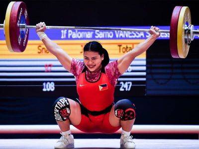 Ralph Edwin Villanueva - Paris Olympics - Vanessa Sarno - Dottie Ardina - Aira Villegas - Carlos Yulo - Bianca Pagdanganan - Sarno says sorry for 'unexpected' no lift in Olympic weightlifting debut - philstar.com - Philippines - Thailand - city Manila, Philippines