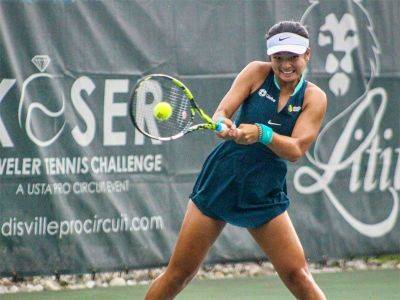 Eala falls to Aussie, exits W100 Landisville quarters