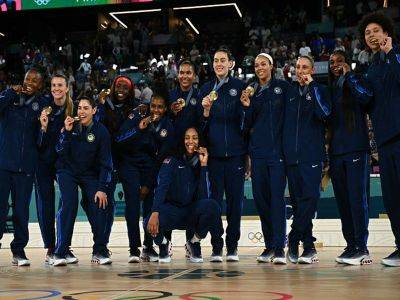 Olympics - Basketball - Derrick White - USA fends off France for eighth successive women's Olympic basketball gold - philstar.com - Usa - France - city Paris, France - county Williams