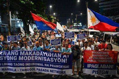 Ferdinand Marcos-Junior - Ian Laqui - Mody Floranda - PISTON to join three-day transport strike - philstar.com - Philippines - city Manila, Philippines