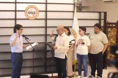 Franco Jose C Baro - Benhur Abalos - Alice Guo - Councilor sworn in to replace Guo - manilatimes.net - Philippines - city Sangguniang - city Quezon