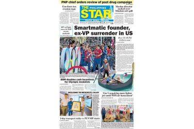 The STAR Cover (August 15, 2024) - philstar.com