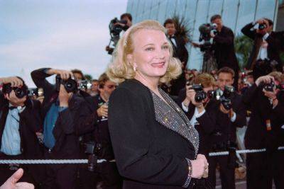 Agence FrancePresse - 'The Notebook' actress Gena Rowlands dead at 94: US media - philstar.com - Usa - India - New York - county Wells - state California - Los Angeles, Usa - state Wisconsin