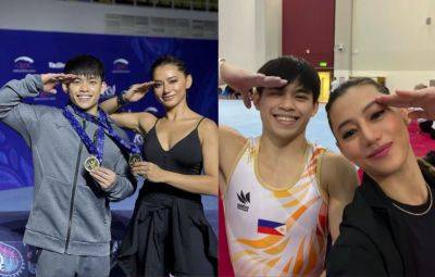 Kristofer Purnell - Paris Olympics - Carlos Yulo - 'We're good friends': Carlos Yulo's GF Chloe San Jose speaks up over sports therapist Lyn Calawod - philstar.com - Philippines - Usa - Australia - Japan - city San Jose - city Manila, Philippines