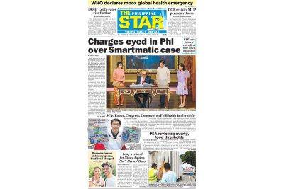 The STAR Cover (August 16, 2024) - philstar.com