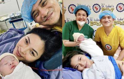 Maxine Medina welcomes 1st child