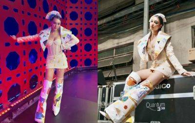 Miss Universe 2022 R'Bonney Gabriel wears fan letters in 'Drag Race Philippines' appearance