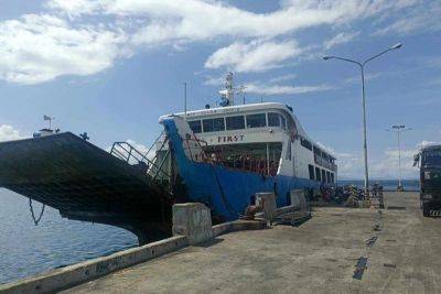 Vessel rams Zamboanga City wharf; 2 injured