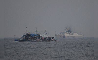 Thomas Shoal - Reuters - Sabina Shoal - South China Sea: Philippine Vessel "Deliberately" Collided With Chinese Vessel: Beijing - ndtv.com - Philippines - China - city Beijing - city Hague