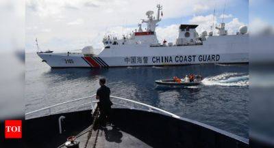 Jonathan Malaya - Thomas Shoal - Sabina Shoal - China claims Philippine ship ignored warnings and 'intentionally collided' in South China Sea - timesofindia.indiatimes.com - Philippines - China - city Beijing - city Hague