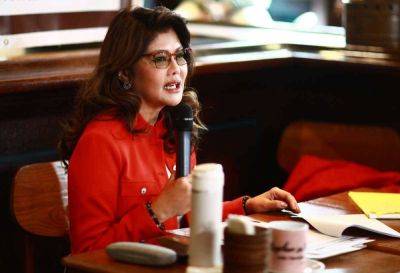 Bernadette E Tamayo - Imee Marcos - International - Senate approves loss and damage fund board bill - manilatimes.net - Philippines - city Manila, Philippines