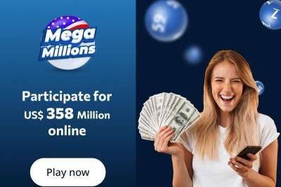 Mega Millions - Filipinos can now play for the $358M jackpot of US Mega Millions online - philstar.com - Philippines - Usa - city Manila, Philippines