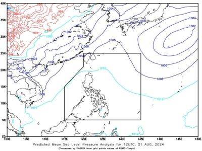 Arlie O Calalo - Aldczar Aurelio - Mindanao - Fair weather but 'weak' southwest monsoon to affect Visayas, Mindanao - manilatimes.net - Philippines - city Manila, Philippines