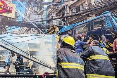 Ghio Ong - 11 dead in Chinatown blaze - philstar.com - Philippines - city Chinatown - city Manila, Philippines