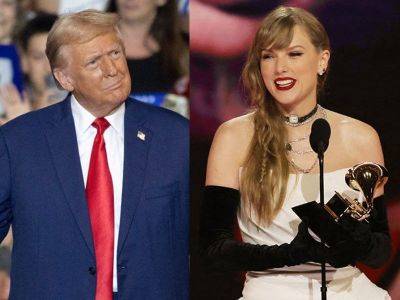 Trump shares doctored images showing Taylor Swift support