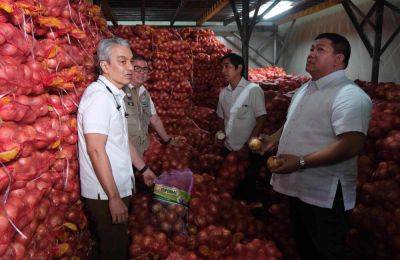 DA, BOC, LGU inspect tons of smuggled agricultural goods in Navotas