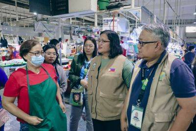 DA and DTI team up for price and supply monitoring at Guadalupe Market