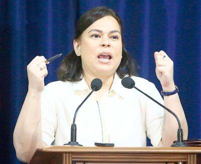 Rodrigo Duterte - Martin Romualdez - Sara Duterte - Erwin Tulfo - Arlene Brosas - Reina C Tolentino - Sara says she has no plans to run for president - manilatimes.net - Philippines - France