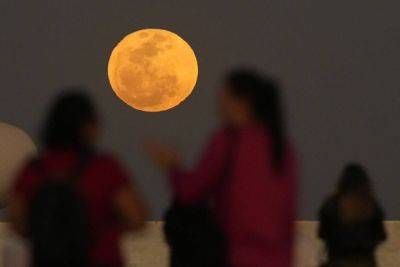 August's supermoon first of four lunar spectacles