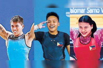 Joey Villar - Vanessa Sarno - Monico Puentevella - Olympics - Elreen Ando - Paris Games - Paris Olympic - John Ceniza - Filipino Olympic weightlifters back to the grind - philstar.com - Philippines - Spain - France - Bahrain - county Leon - city Santos - city Manila, Philippines