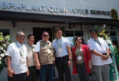 Tiu Laurel - DA chief leads opening of new BPI quarantine office in Subic Freeport - da.gov.ph - Philippines