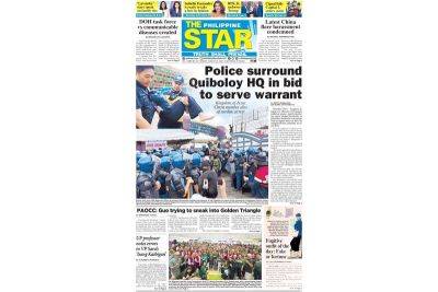 The STAR Cover (August 25, 2024) - philstar.com