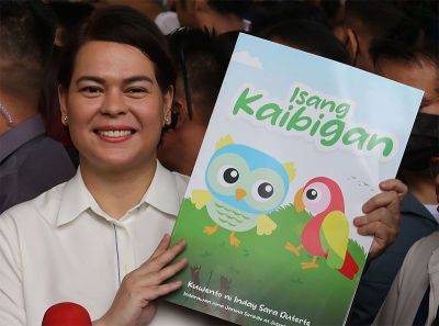 UP professor notes errors in VP Sara’s ‘Isang Kaibigan’