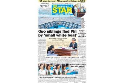 The STAR Cover (August 28, 2024) - philstar.com