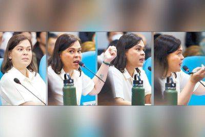 Sara Duterte - Sheila Crisostomo - OVP budget hearing: VP Sara goes ballistic - philstar.com - Philippines - France - city Marikina - city Manila, Philippines