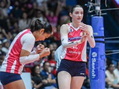 Luisa Morales - Petro Gazz - Erica Staunton - Creamline's Staunton elated with 'extended stay' as Cool Smashers make PVL semis - philstar.com - Philippines - Usa - Georgia - city Manila, Philippines