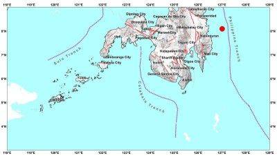 6.8-magnitude earthquake strikes waters off Surigao del Sur