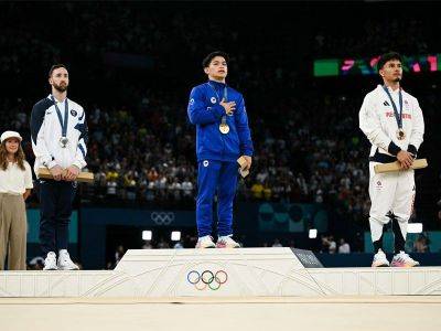 Yulo completes redemption arc with coveted Olympic gold