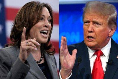 Joe Biden - Kamala Harris - Donald Trump - Barack Obama - Surging Harris, Trump spar over debate dates - philstar.com - Usa - Georgia - state Pennsylvania - Congo - county Harris