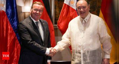 Ferdinand Marcos - Gilberto Teodoro - International - Philippines, Germany agree to broaden defence agreement - timesofindia.indiatimes.com - Philippines - Germany - China - region Asia-Pacific - city Beijing - city Manila