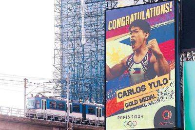 Alexis Romero - Paris Olympics - Carlos Yulo - President Marcos to Yulo: Philippines stands proud with you - philstar.com - Philippines - Britain - Israel - city Tokyo - city Manila, Philippines