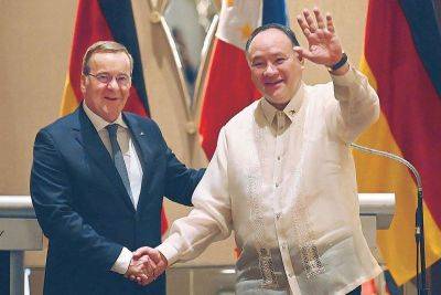 Pia LeeBrago - Gilbert Teodoro - Philippines, Germany conclude defense cooperation pact - philstar.com - Philippines - Germany - city Manila, Philippines