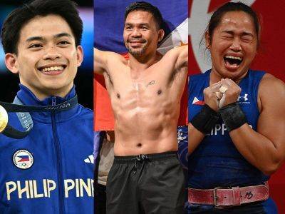 Manny Pacquiao - John Bryan Ulanday - Paris Olympics - Carlos Yulo - Carlos - Philippine sports pantheon celebrates as Carlos Yulo cements his place among its ranks - philstar.com - Philippines - city Tokyo - city Manila, Philippines