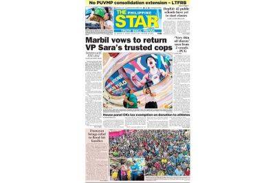 The STAR Cover (August 6, 2024) - philstar.com