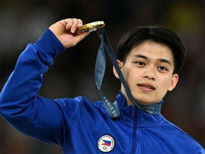 Paris Olympics - Ferdinand Martin - Joy Cantos - Carlos Edriel Yulo - Carlos - Carlos Yulo tatanggap ng P3 milyon sa Kamara – Romualdez | Pilipino Star Ngayon - philstar.com - Philippines - France - city Tacloban - city Manila, Philippines