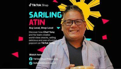 Chef Tony's popcorn elevates snacking with live selling on TikTok Shop - philstar.com - Philippines - city Manila, Philippines