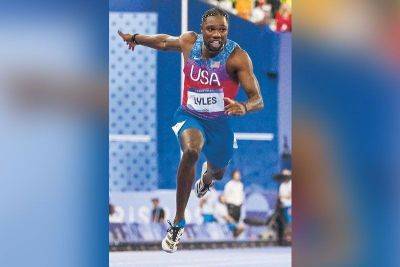 Olympics - COVID-19 catches Games’ fastest man - philstar.com - Philippines - Usa - city Paris - city Manila, Philippines