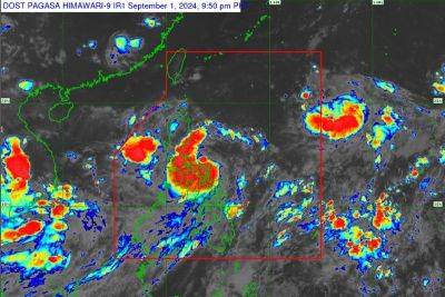 LPA develops into Tropical Depression Enteng