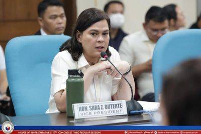 PhilstarLIVE - Sara Duterte - LIVE: 2nd House hearing on Office of the Vice President's 2025 budget - philstar.com - Philippines - city Marikina - city Manila, Philippines