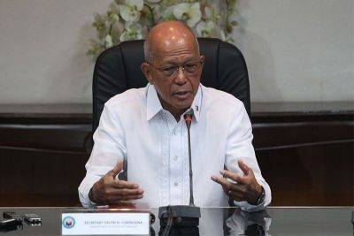 Lorenzana out as BCDA chief, replaced by Lantion