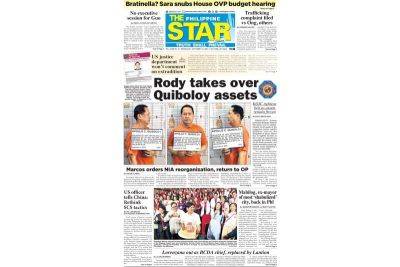 The STAR Cover (September 11, 2024) - philstar.com